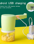 Blender 2 In 1 Multifunctional Electric Hand Mixer USB Planetary Handheld Mixer With Bowl Food Processors Chopper Beater Frother