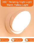 Rotating Human Body Sensor Light Corridor Garage Light Wardrobe Light Motion Sensor Night Light