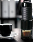 Portable Manual Espresso Coffee Machine SET with Vaccum Flask