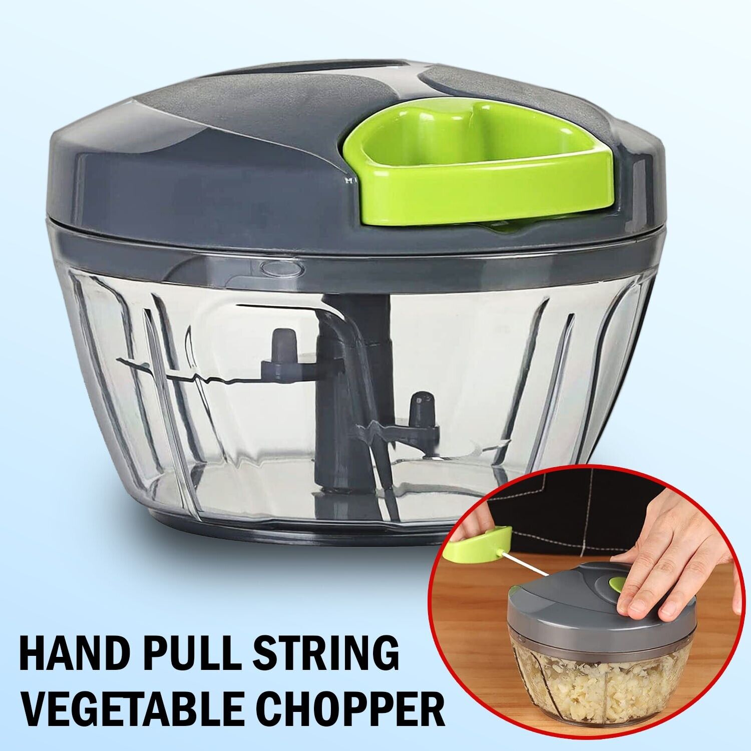 Hand-Pull Onion Chopper - Fast Kitchen Prep