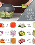 Manual Vegetable Dicer - Swift Kitchen Cutting