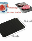 Quick Defrosting Plate for Meat & Fruit