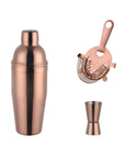 Stainless Steel Shaker With Titanium-plated Color Shaker