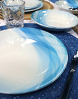 12pc Azure Melamine Dining Set - Service for 4