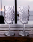 Durable Reusable Polycarbonate Goblets - Stylish Design