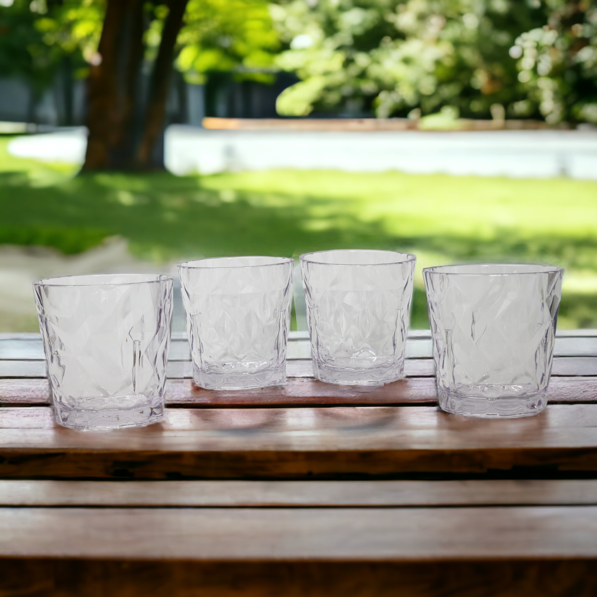 Safe dishwasher-friendly shatterproof drinkware