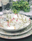 Fiore Floral Melamine Dinnerware Set - Dinner Plates