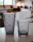 Exclusive Prism series glasses - transparent grey