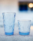 Exclusive Prism series glasses - transparent blue