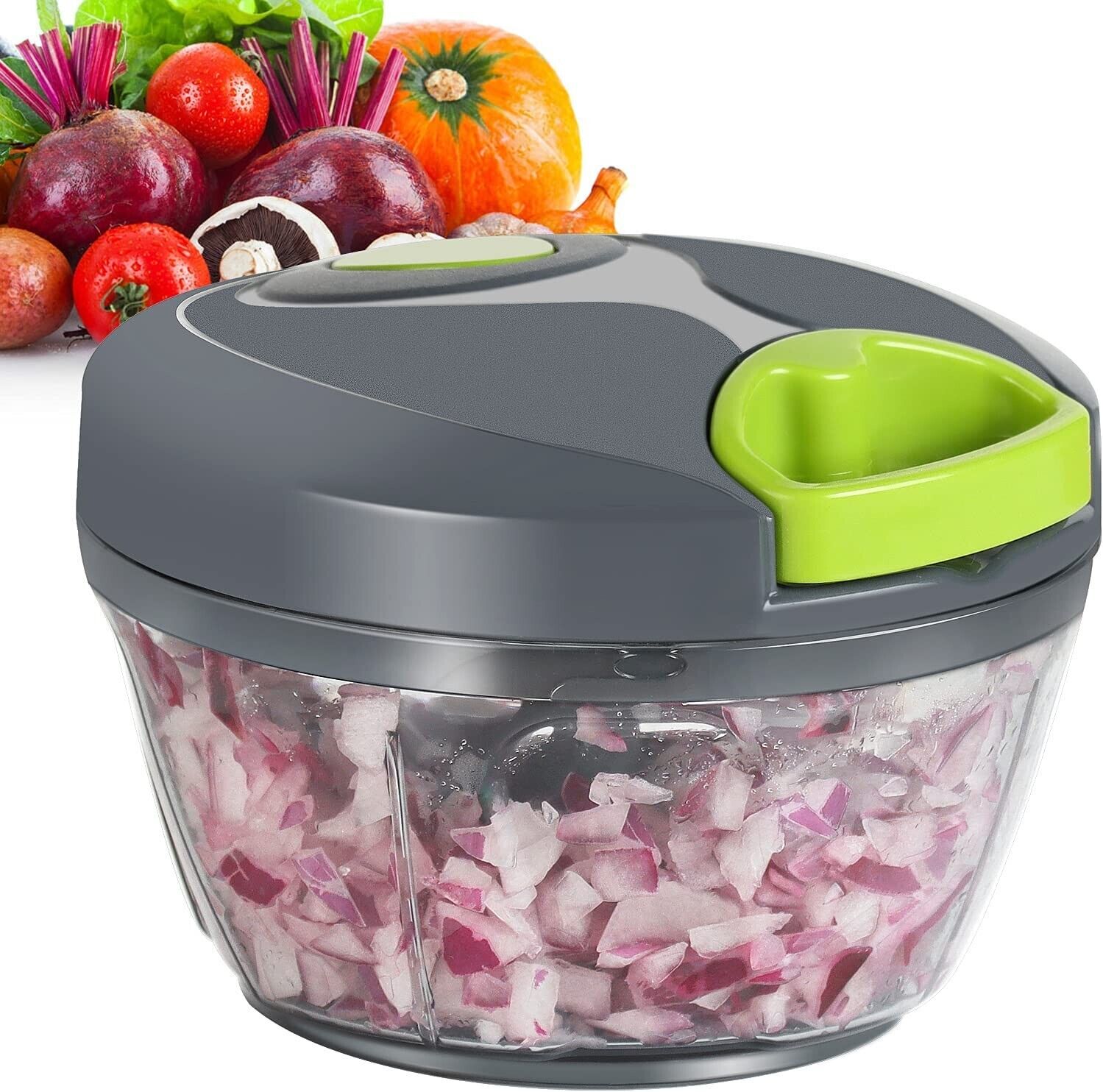 Hand-Pull Food Chopper - Versatile Kitchen Tool