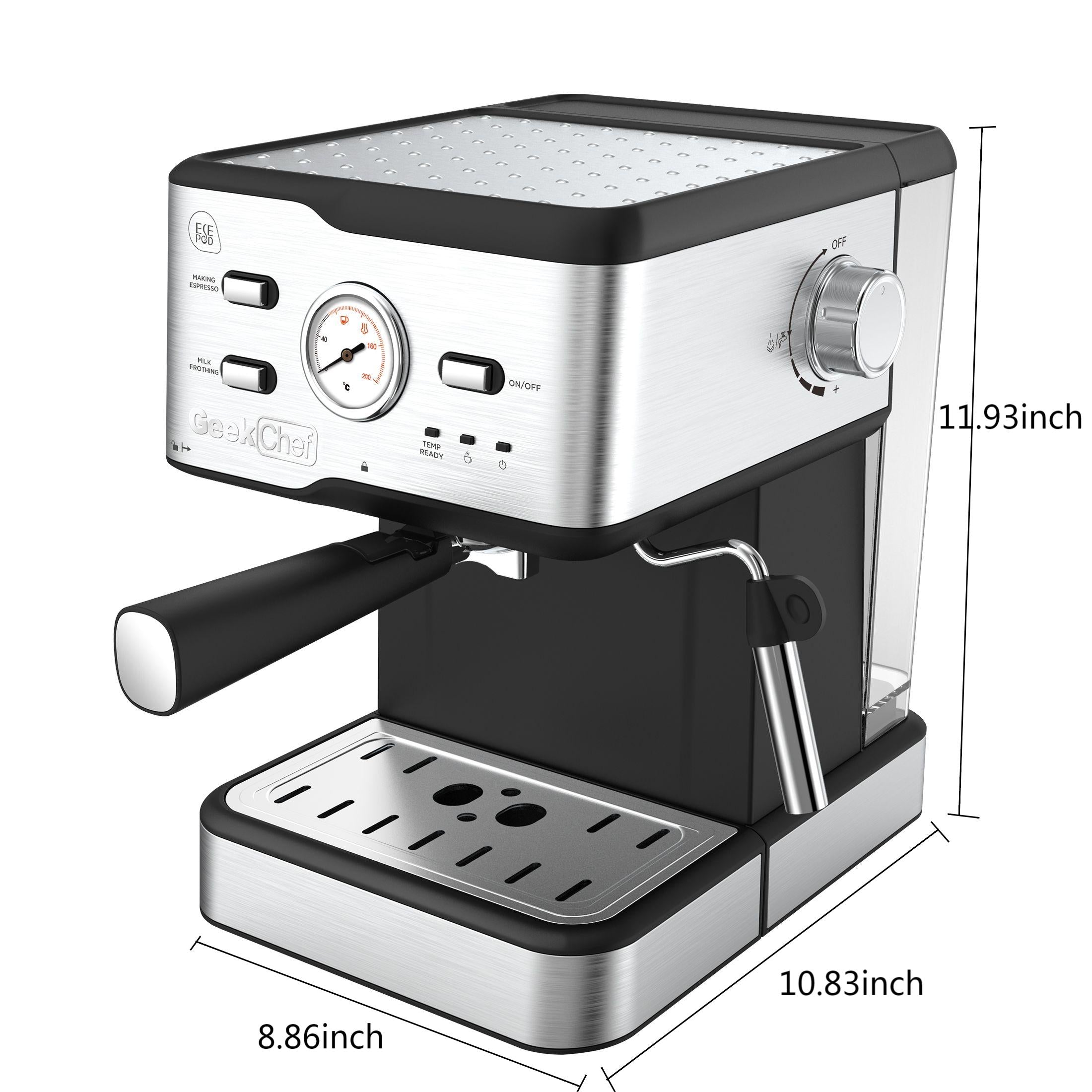 High-Pressure Cappuccino Maker