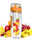 1000ml Water Fruit Bottle BPA Free Plastic Sport Fruit Infuser Water Bottles With Infuser Juice Shaker Drink Bottle Of Water