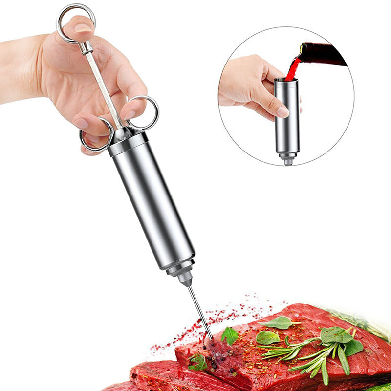 Stainless Steel Seasoning Syringe Set