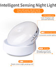 Rotating Human Body Sensor Light Corridor Garage Light Wardrobe Light Motion Sensor Night Light