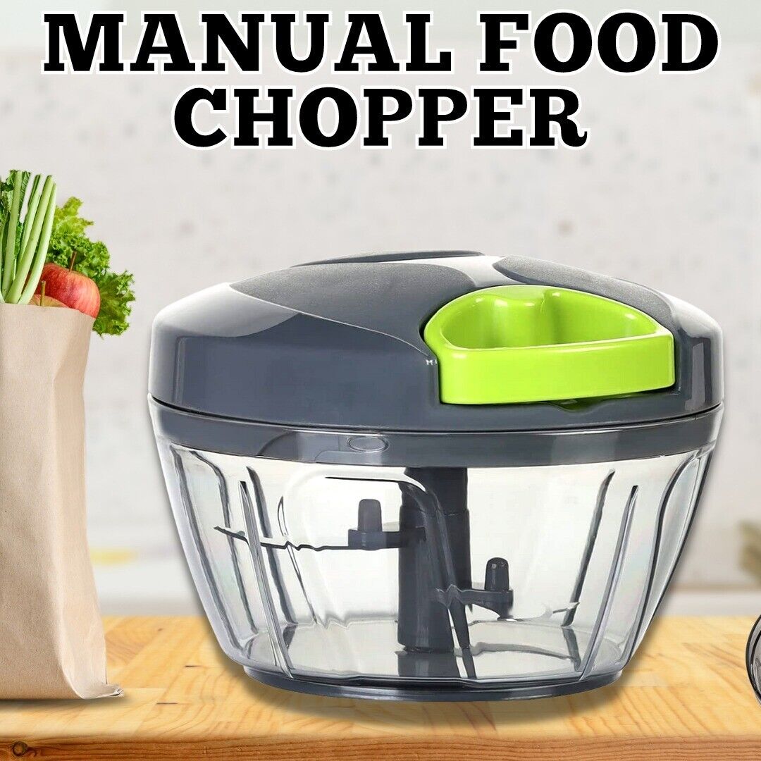 Manual Food Chopper - Efficient Vegetable Cutting