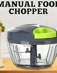 Manual Food Chopper - Efficient Vegetable Cutting