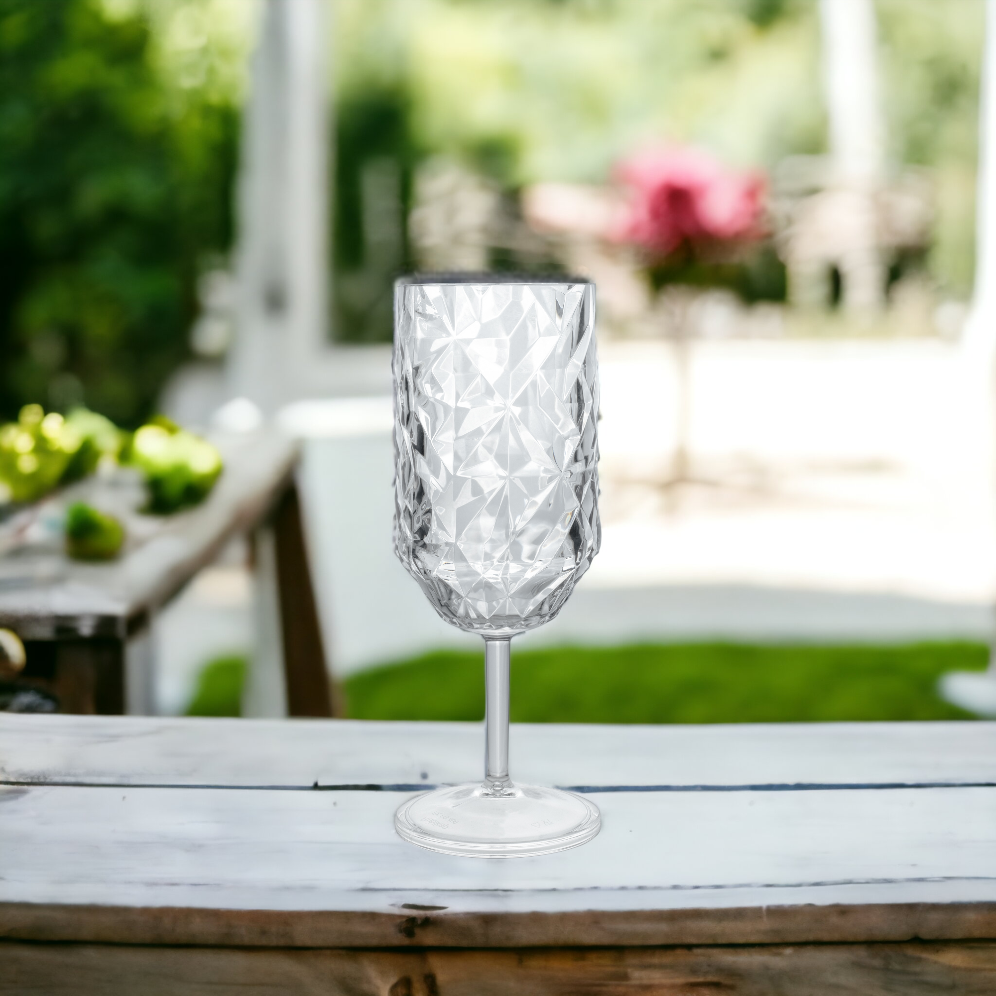 Clear Polycarbonate Goblets - 4-Pack