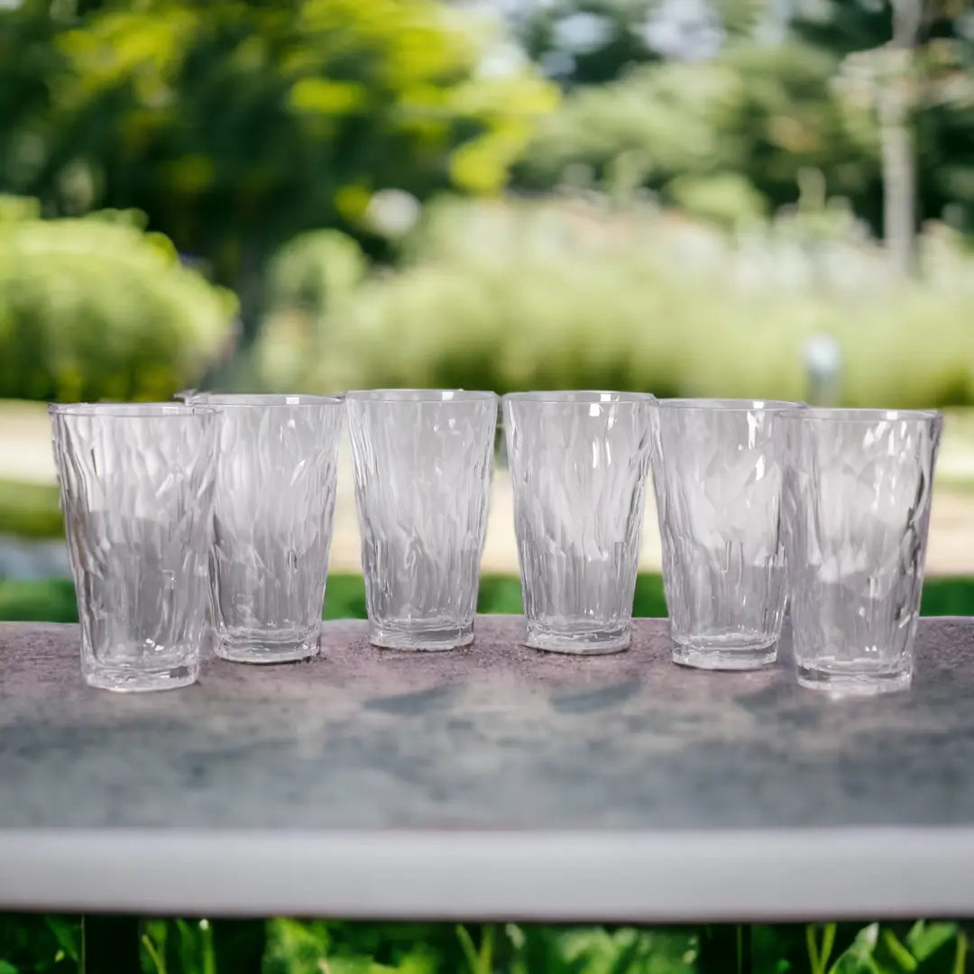 Impact-Resistant Shatterproof Glasses - Event & Party Use