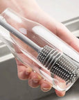 Silicone Cup Brush with Long Handle